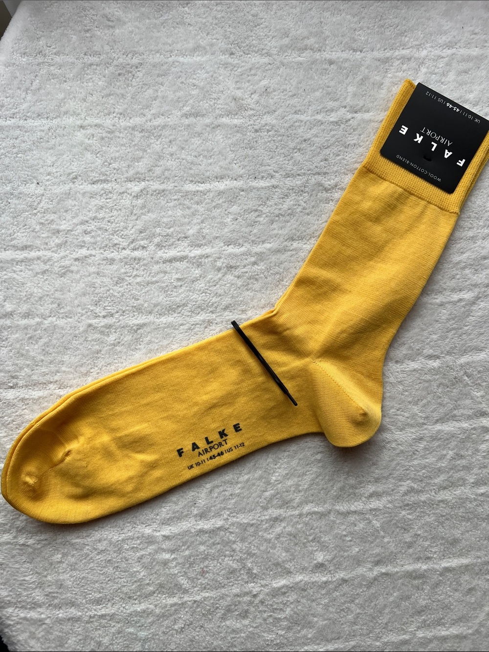 Falke Men's Airport Wool Cotton Blend  Socks